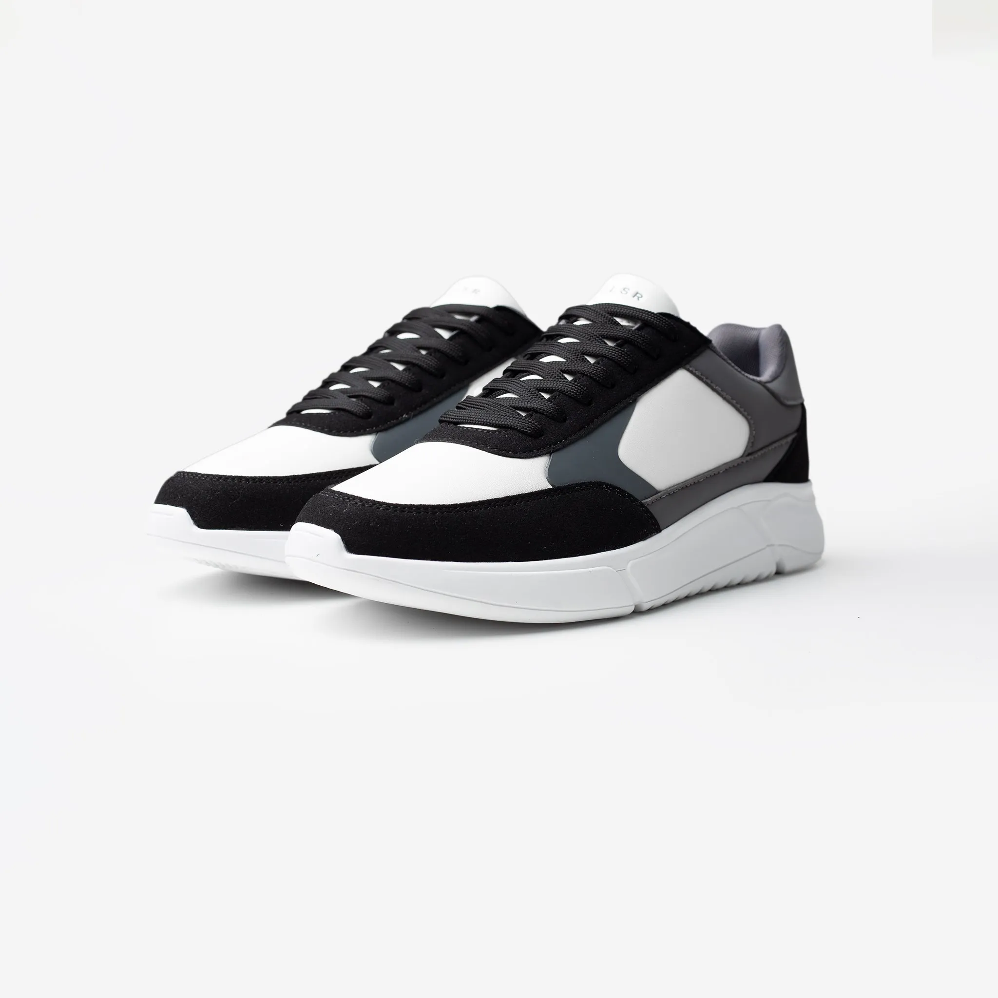 Premium LTHR Runner | White Black