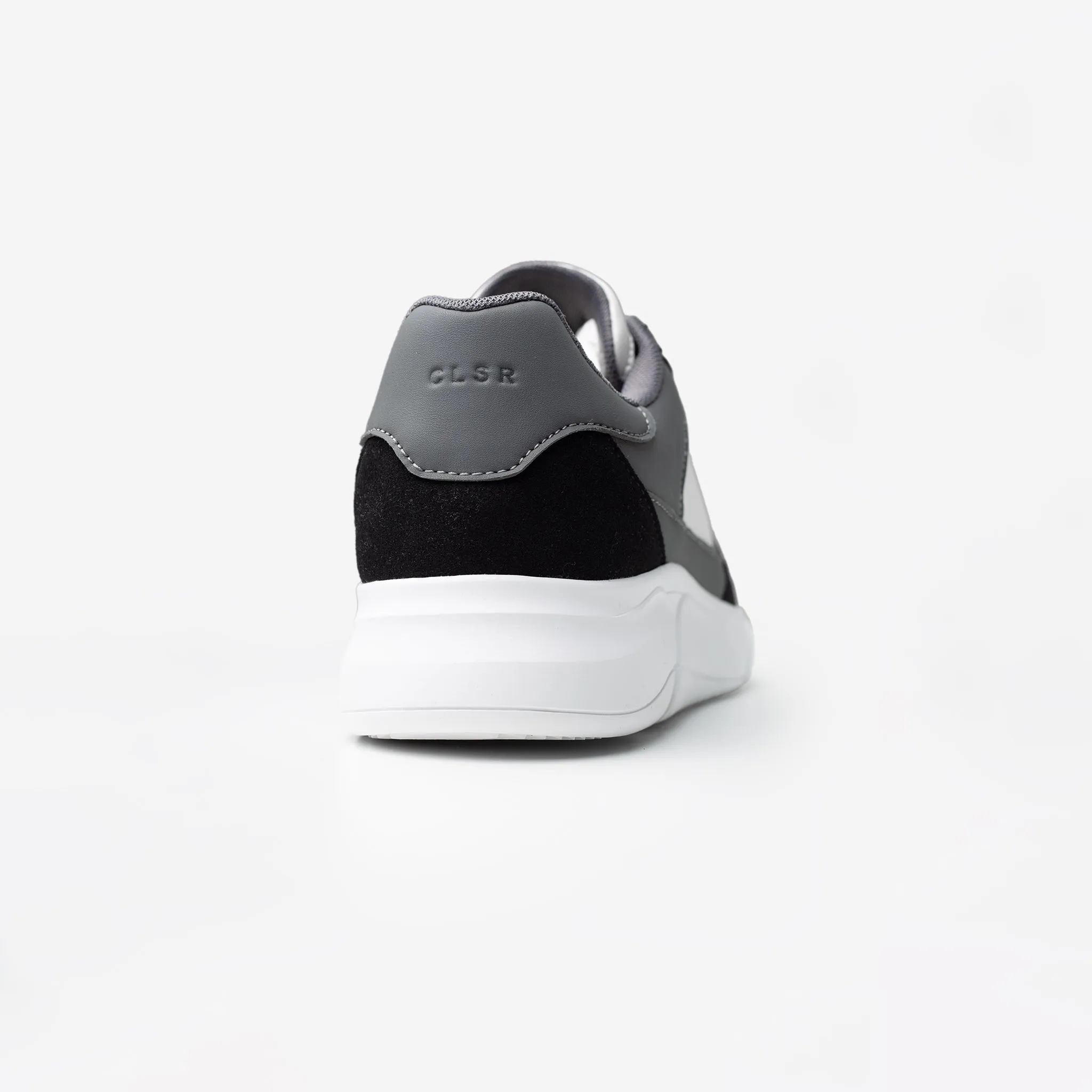 Premium LTHR Runner | White Black