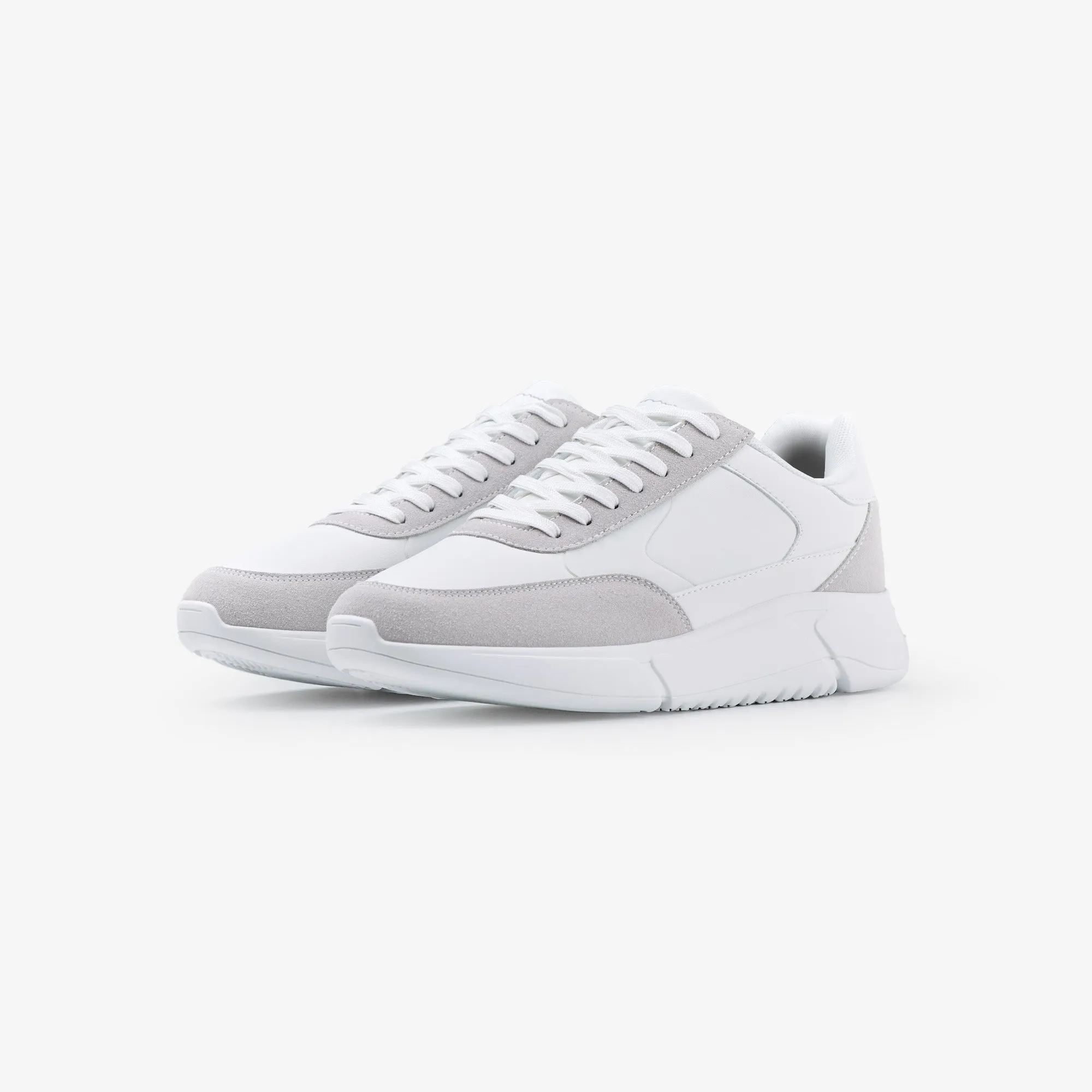 Premium LTHR Runner | White
