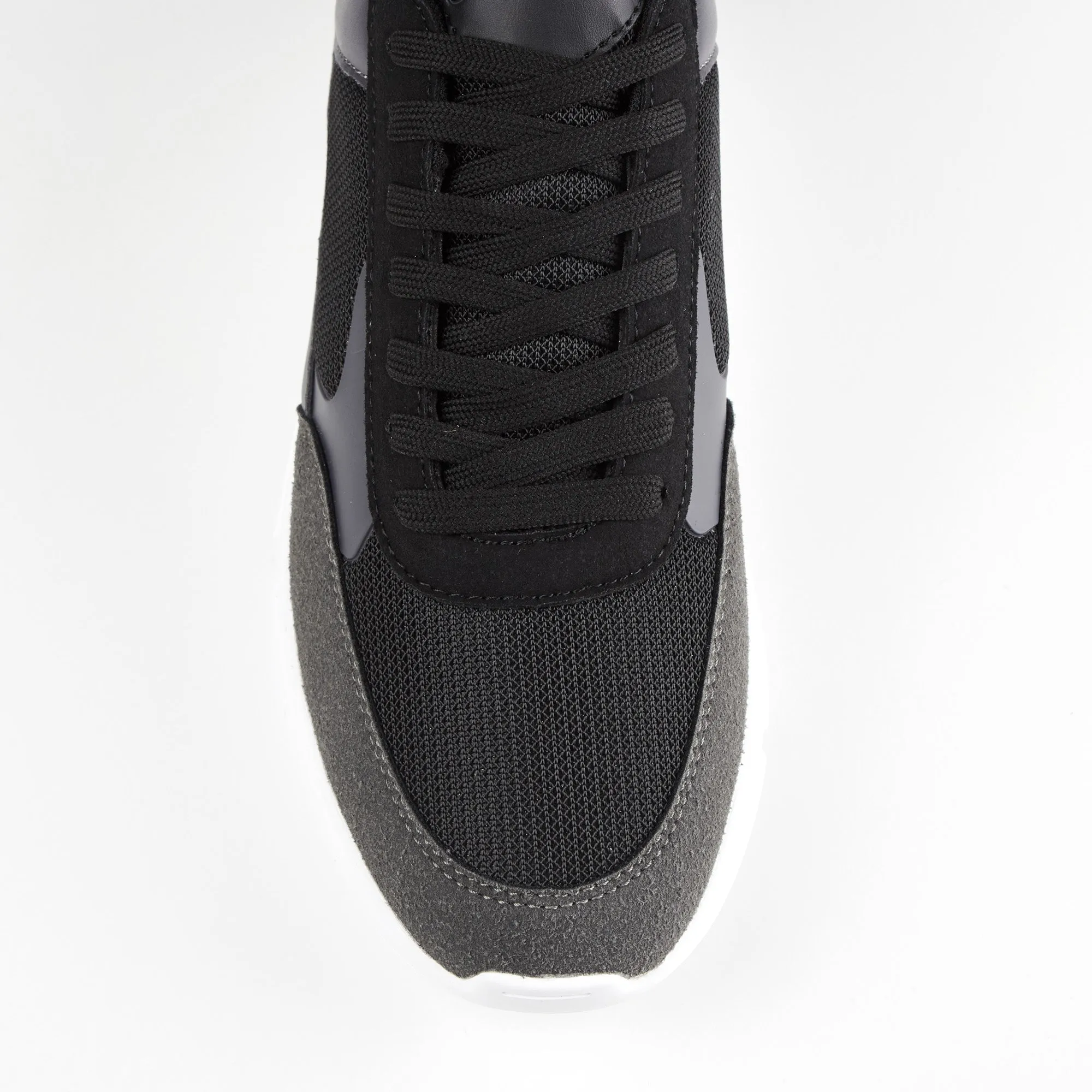 Premium Mesh Runner | Black Charcoal