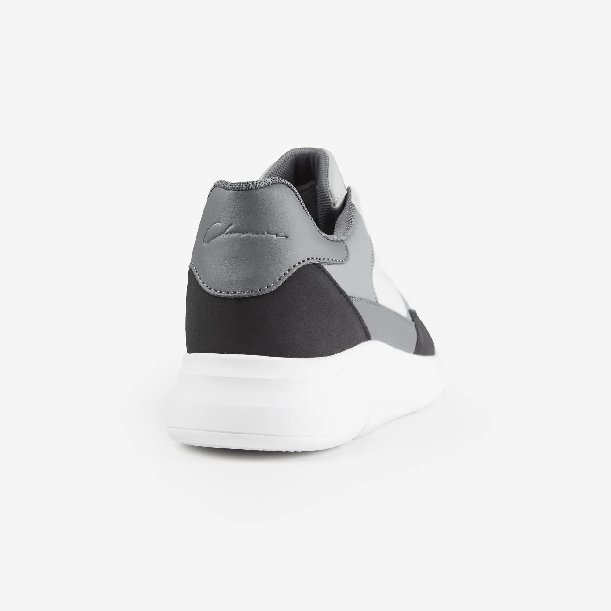 Premium Mesh Runner | White Grey Black