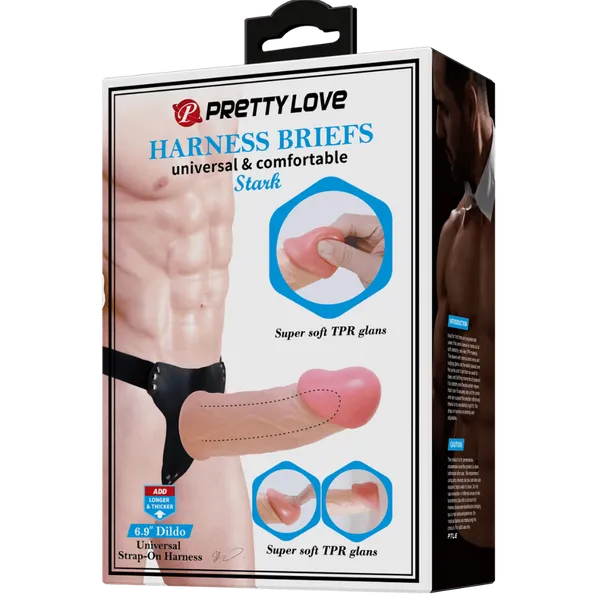 Pretty Love Universal Strap-On Harness -Stark