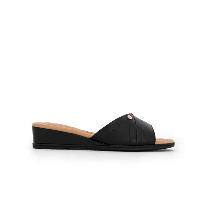 Shinny Wide Strap Sandal BRM 023
