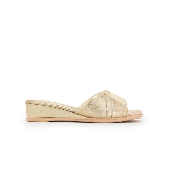Shinny Wide Strap Sandal BRM 023