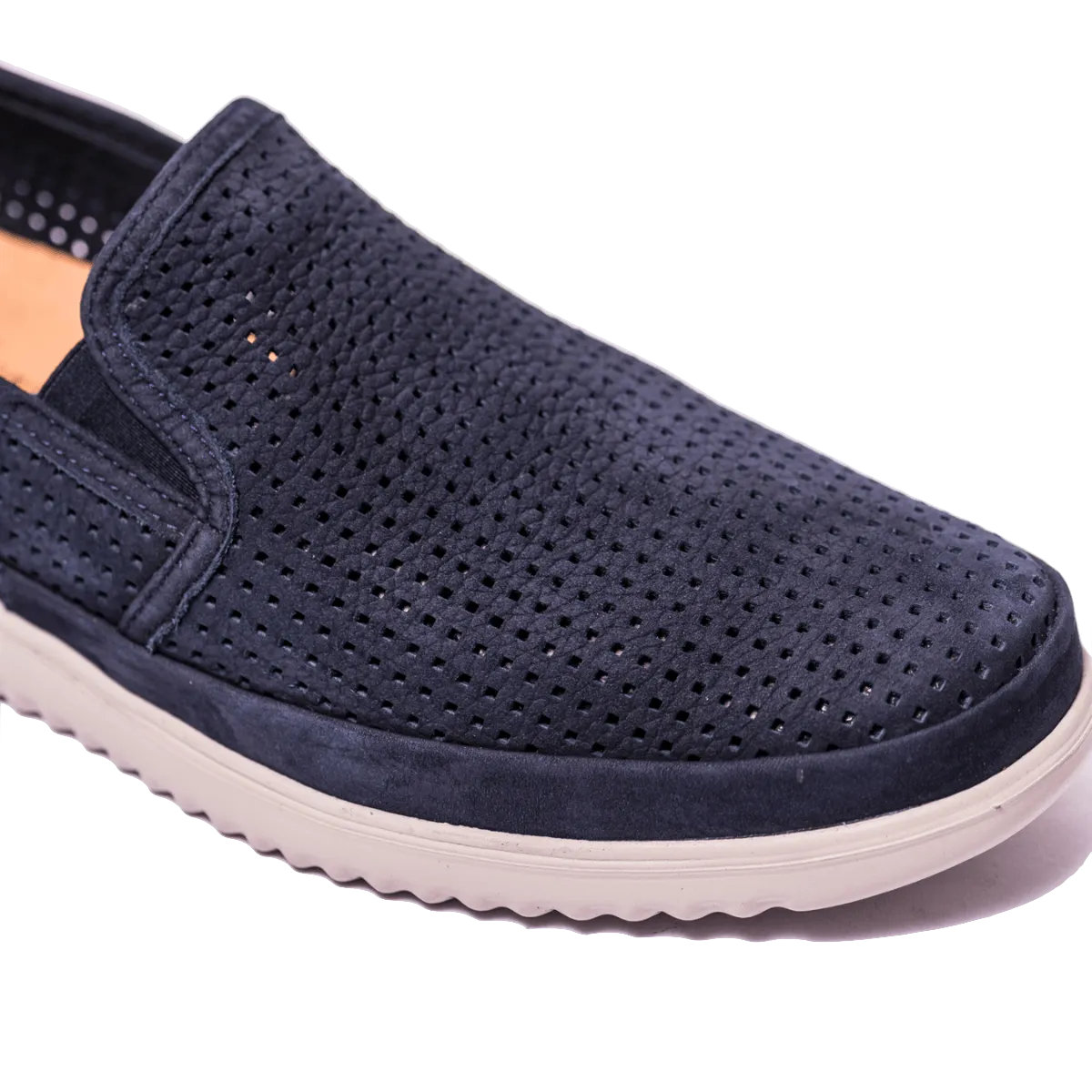 Slip-On Mephisto Tiago Nabuck Blu