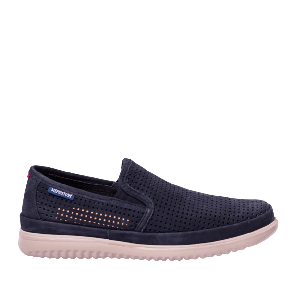 Slip-On Mephisto Tiago Nabuck Blu
