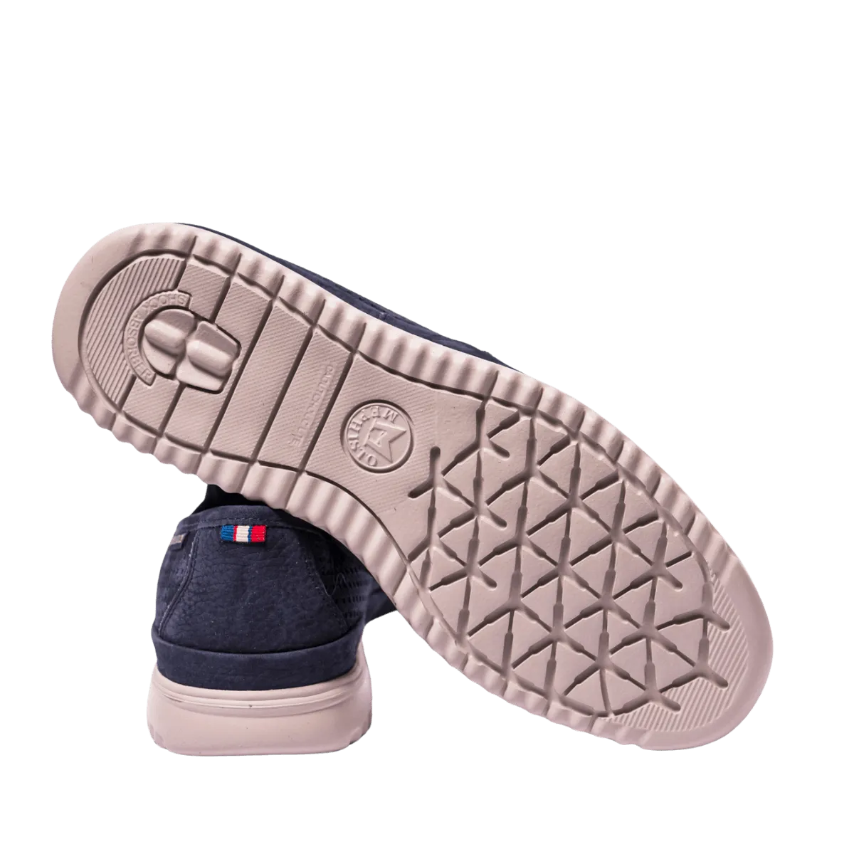 Slip-On Mephisto Tiago Nabuck Blu