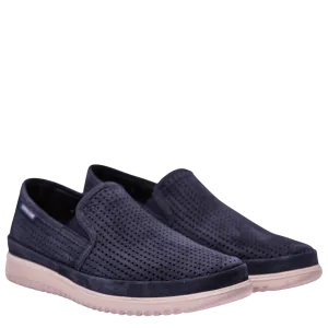 Slip-On Mephisto Tiago Nabuck Blu