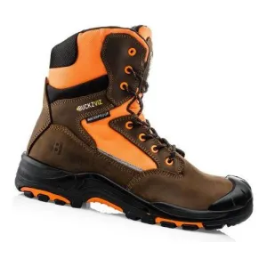 *SPECIAL PRICE* - Buckler Hi Viz Zip Safety Boot BVIZOR/BR – Waterproof, UK 7