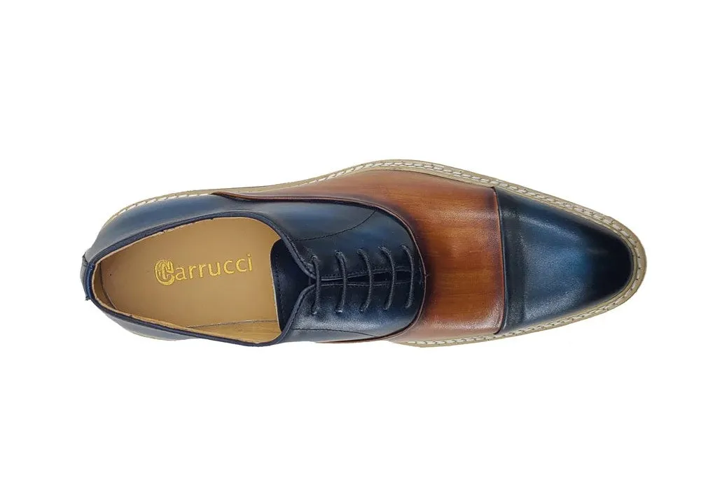 Style: 552-03T-Navy/Cognac