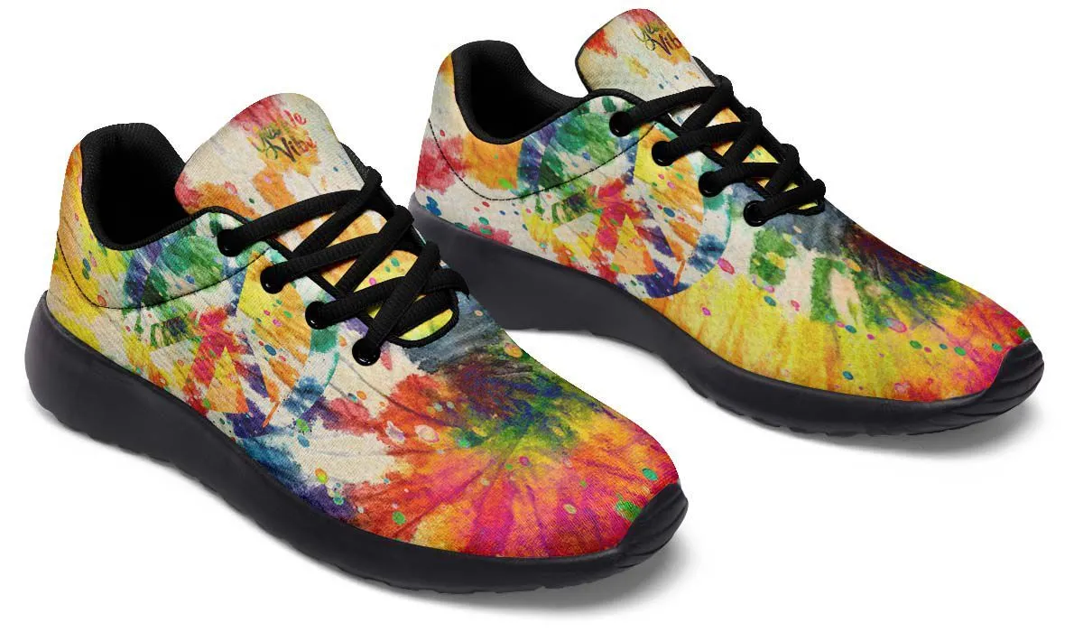 Tie Dye Peace Watercolor