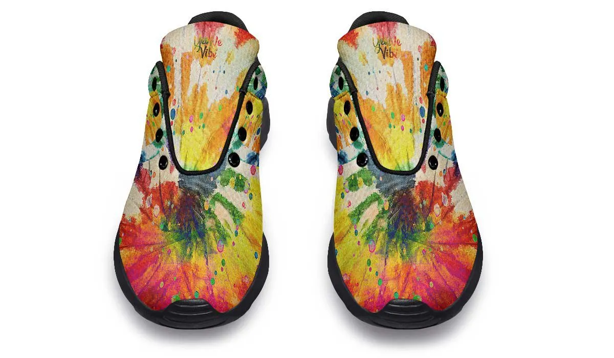 Tie Dye Peace Watercolor