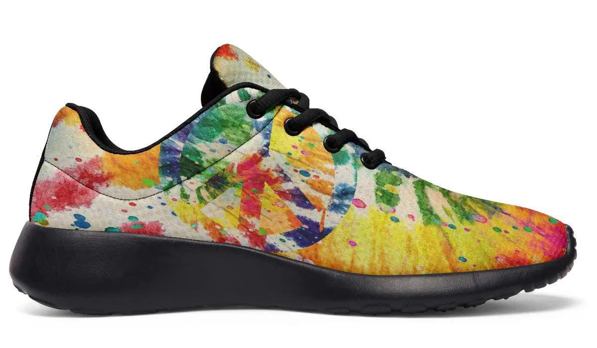 Tie Dye Peace Watercolor