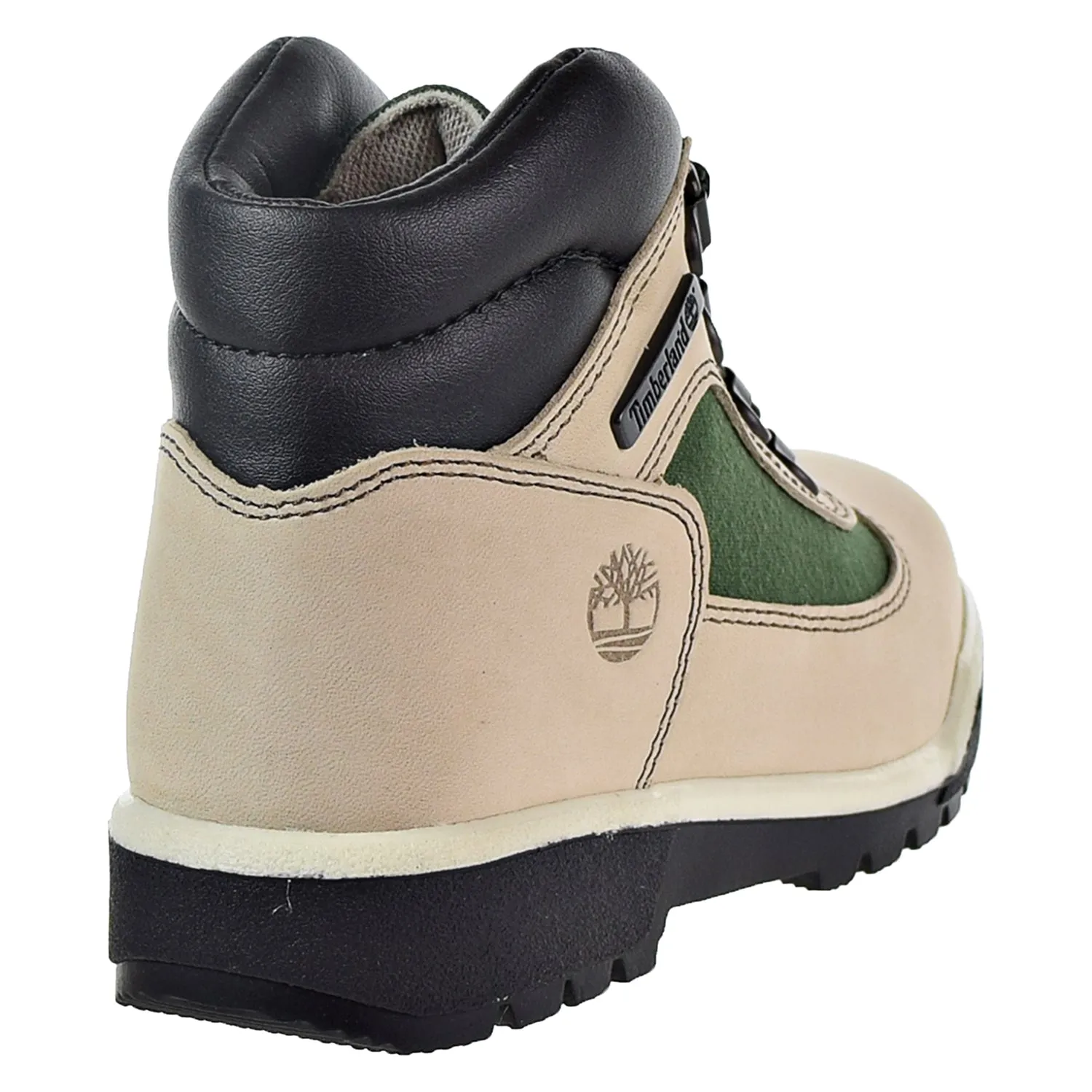 Timberland Field Boot Little Kid's Shoes Medium Beige Nubuck