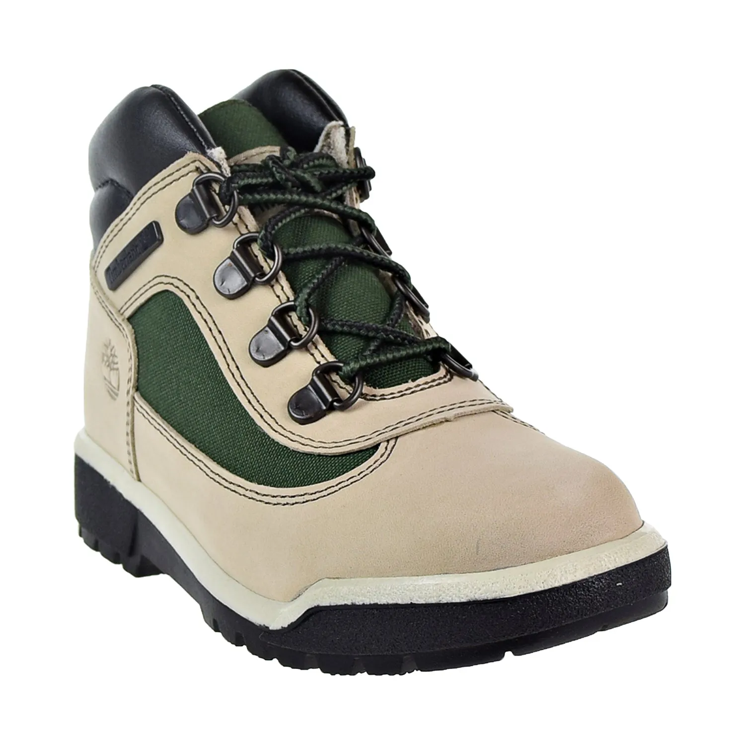 Timberland Field Boot Little Kid's Shoes Medium Beige Nubuck