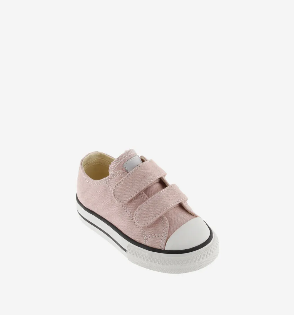 Tribu Double Velcro Trainers in Nude