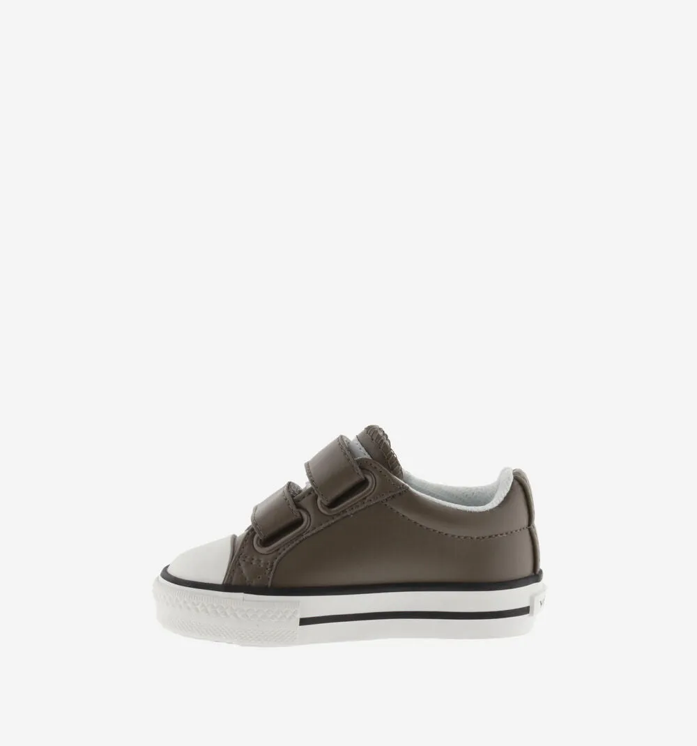 Tribu Double Velcro Trainers, Taupe