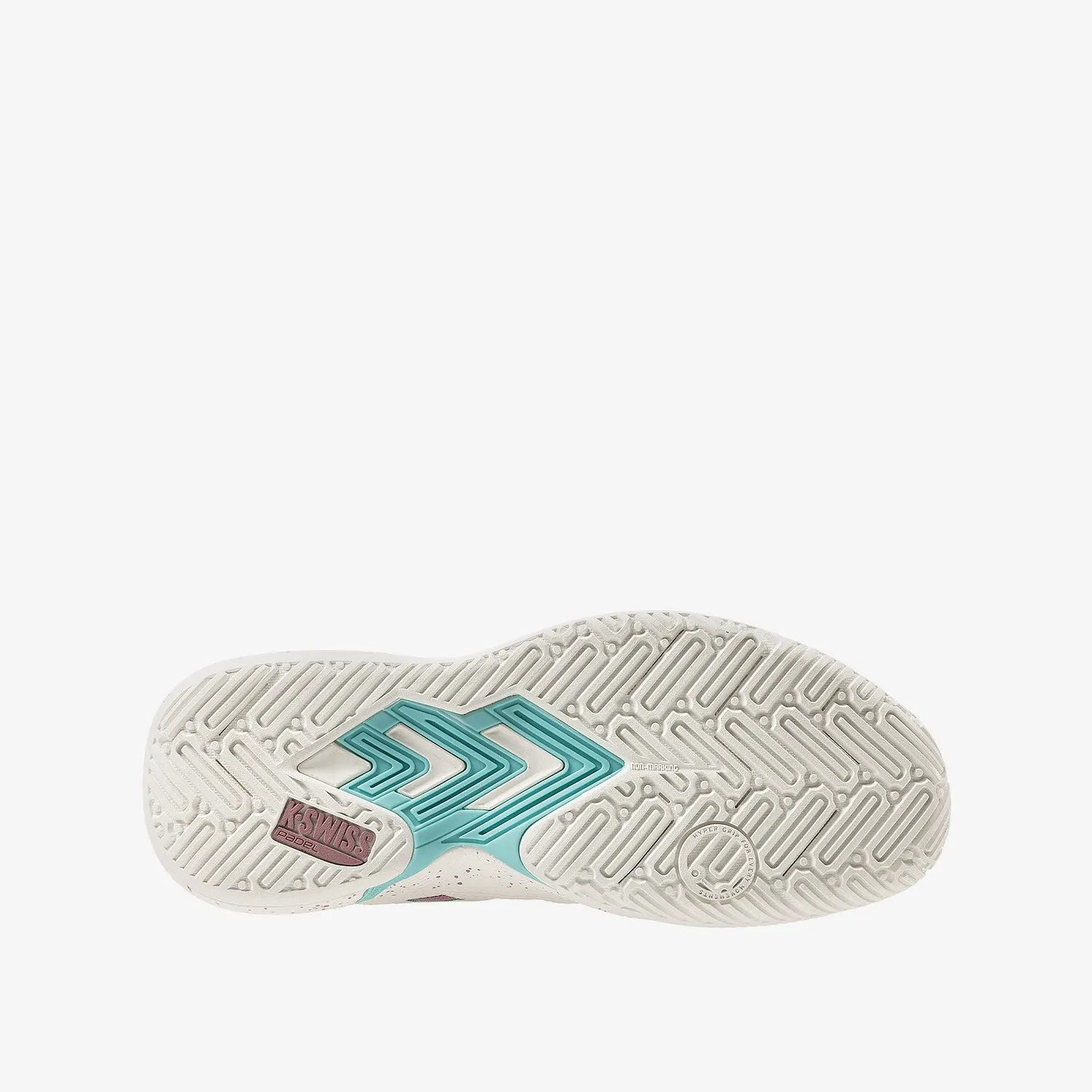 Tura Team Padel Women's Shoes - Snow White/Lilas/Pastel Turquoise