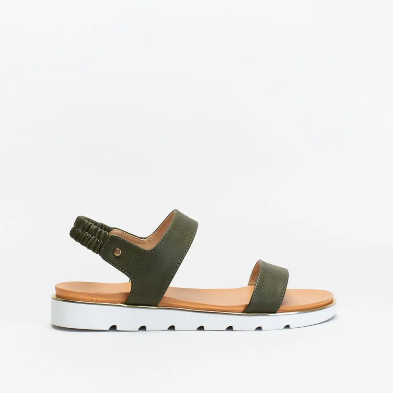 Unreal Women Double Strap Footbed Sandal _ 147449