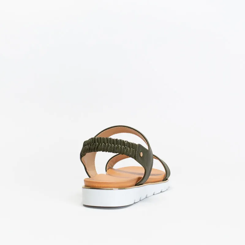 Unreal Women Double Strap Footbed Sandal _ 147449