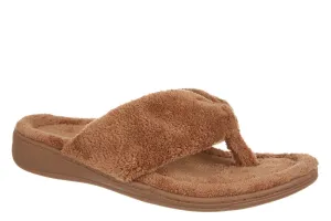 Vionic Women's Gracie Flip Flop Slippers- Toffee