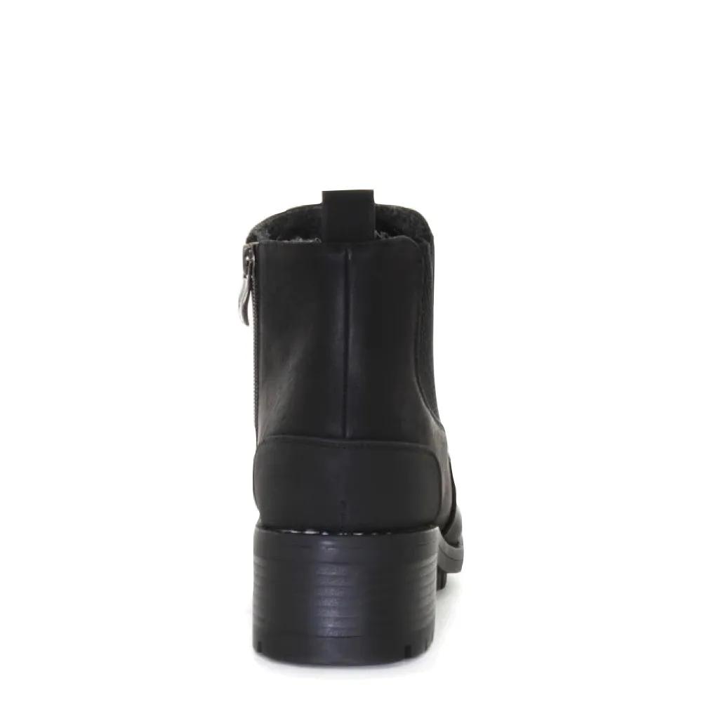 Wanderlust Women's Tierney Heeled Waterproof Boot in Black