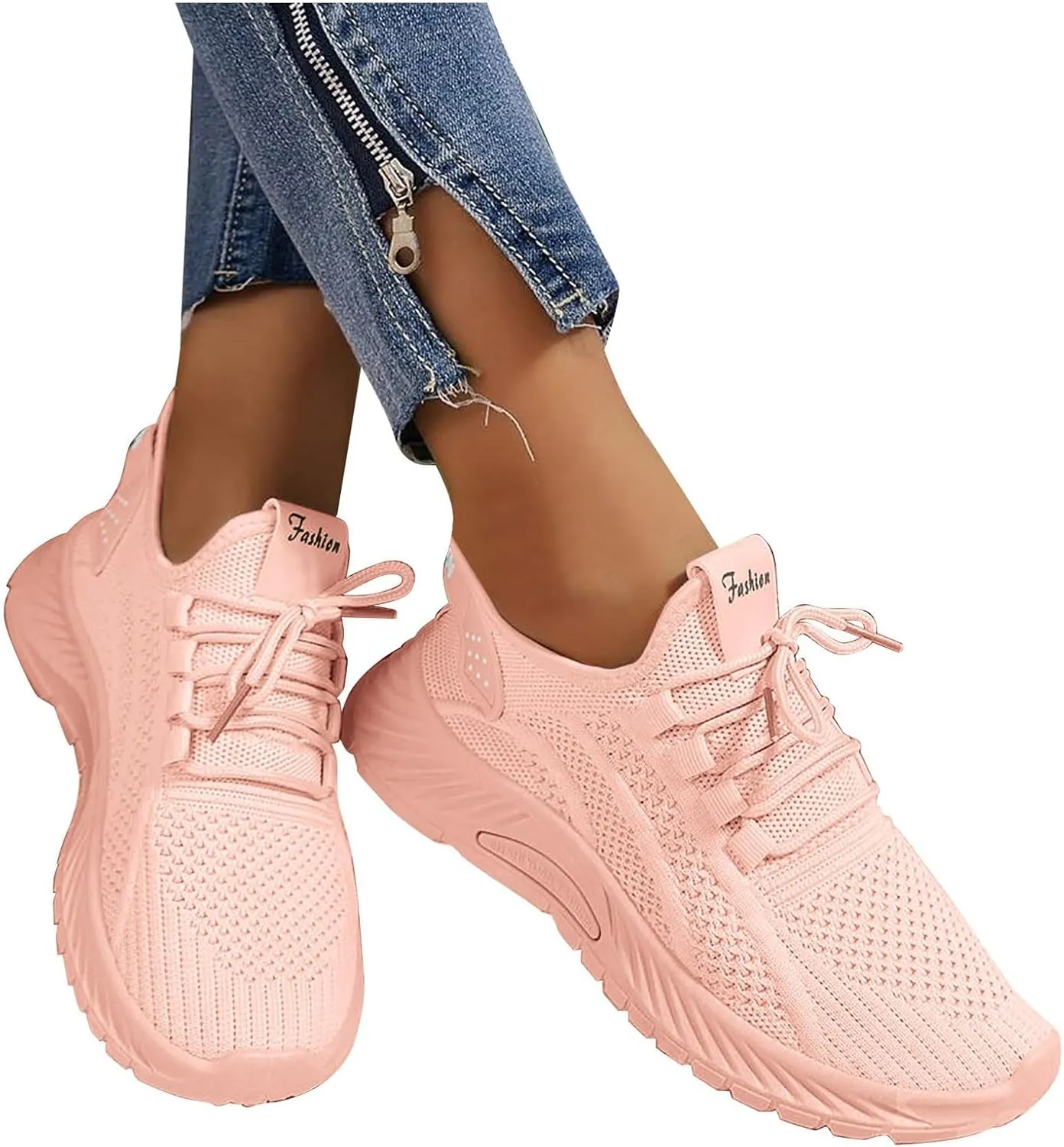 Womens Running Shoes Womens Fashion Walking Shoes Lightweight Breathable Tennis Shoes Non Slip Athletic Workout Sneakers