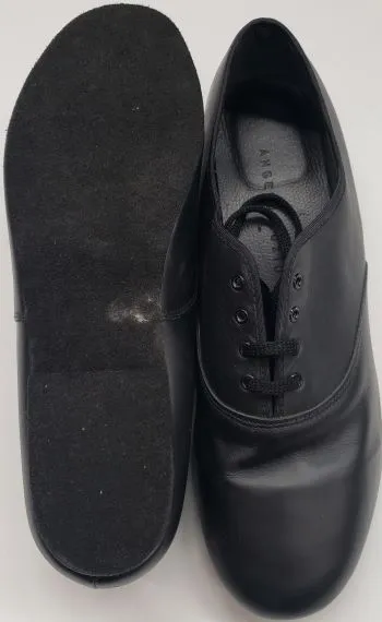 Zion -- Men's Standard Ballroom Oxford -- Black